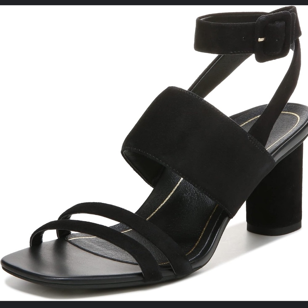 Black Suede Vionic Heels